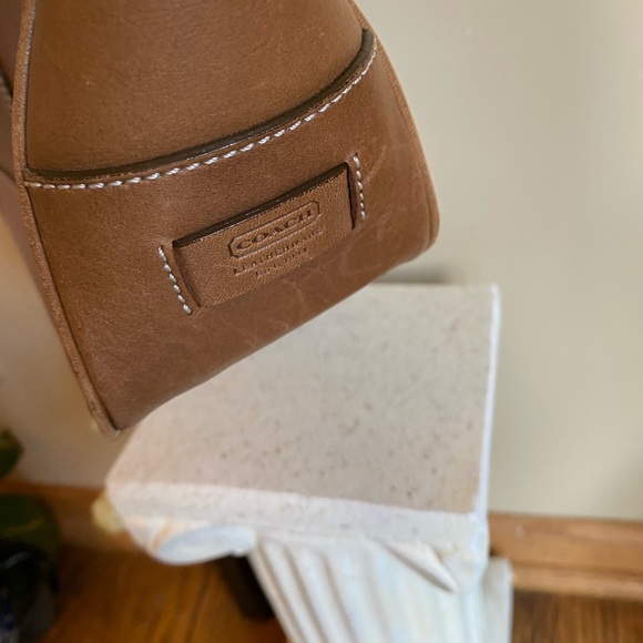 Coach Tan Leather Tote Bag - Picture 9 of 9